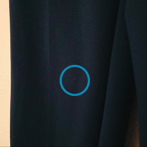 Old Navy Black and Blue Tuxedo Cropped Pant - Picture 7 of 9